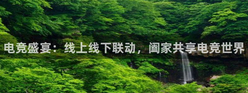 电竞盛宴：线上线下联动，阖家共享电竞世界