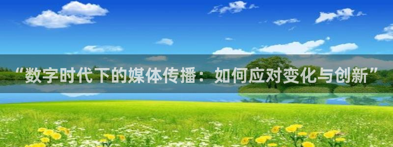 “数字时代下的媒体传播：如何应对变化与创新”