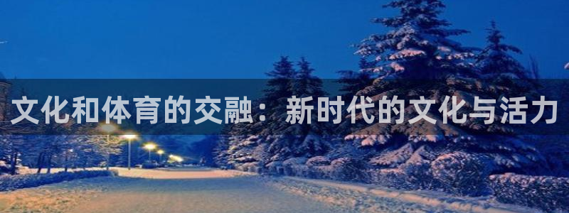 文化和体育的交融：新时代的文化与活力